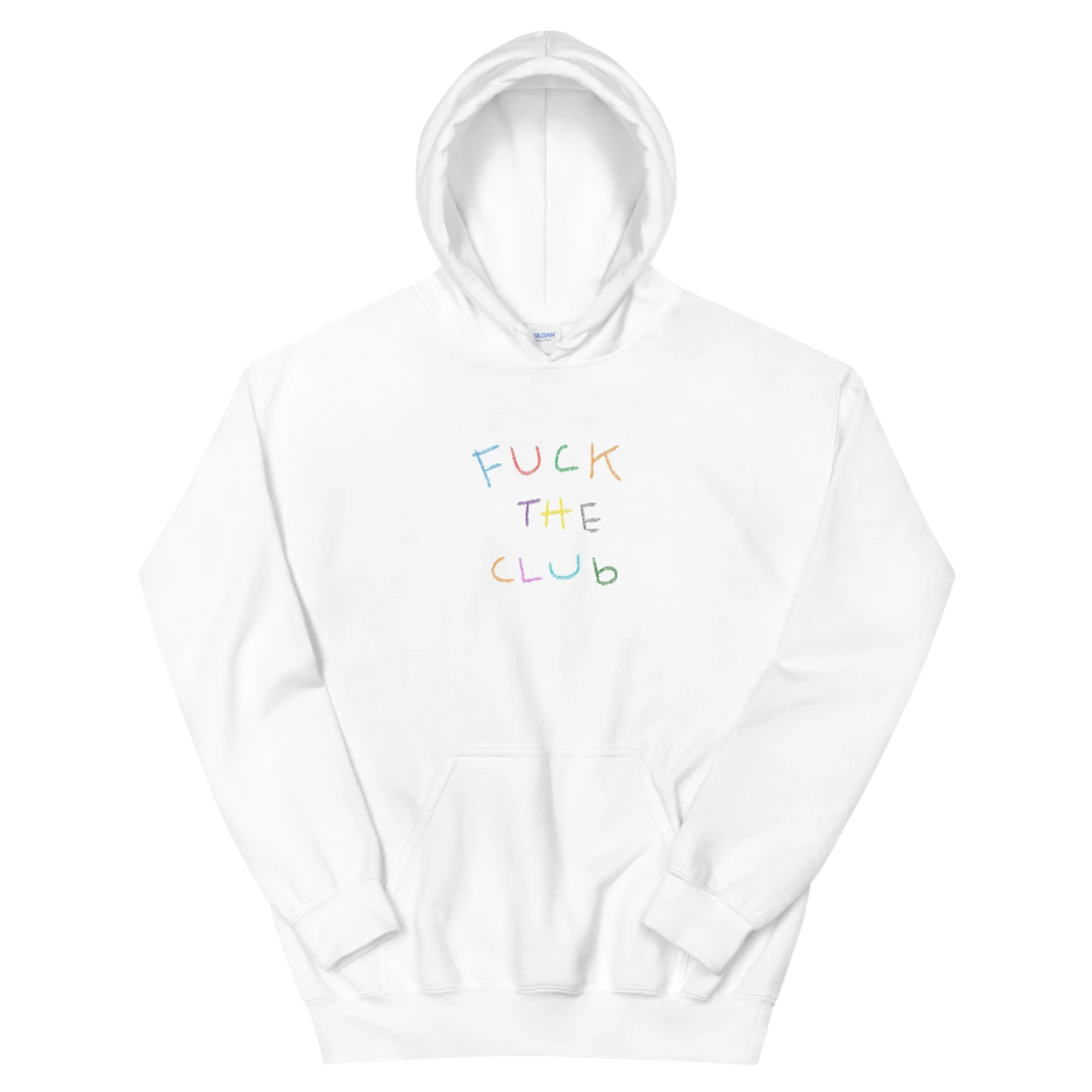 chillpill FUCK THE CLUB HOODIE
