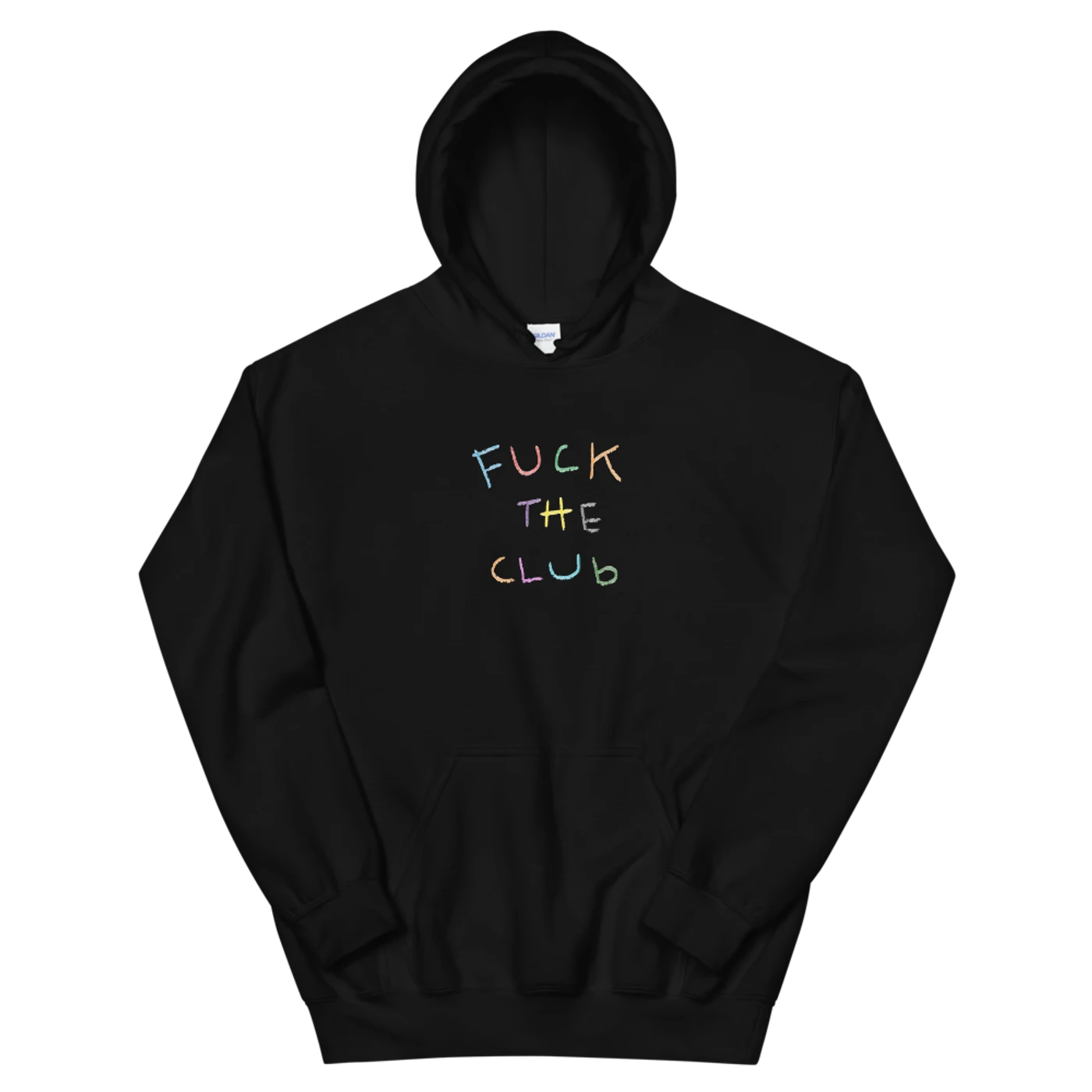 chillpill FUCK THE CLUB HOODIE