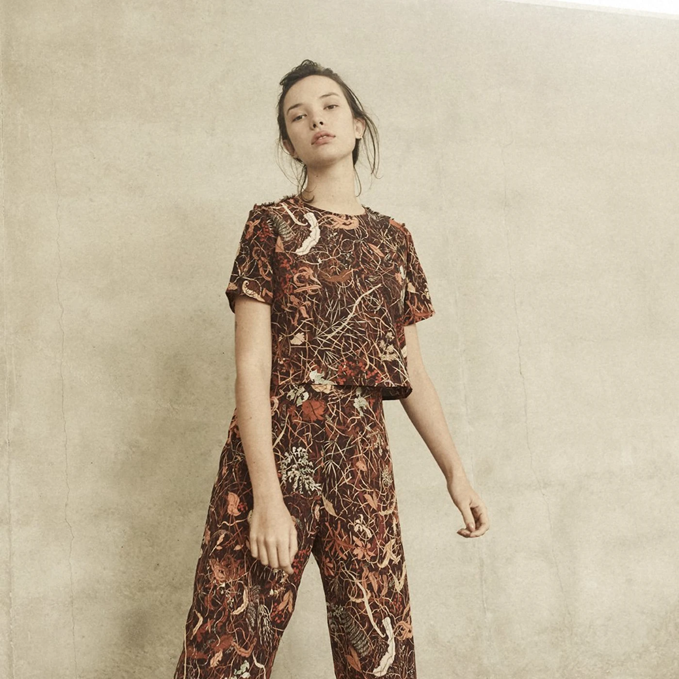 annie hamilton CROPPED TEE  //  AUTUMN