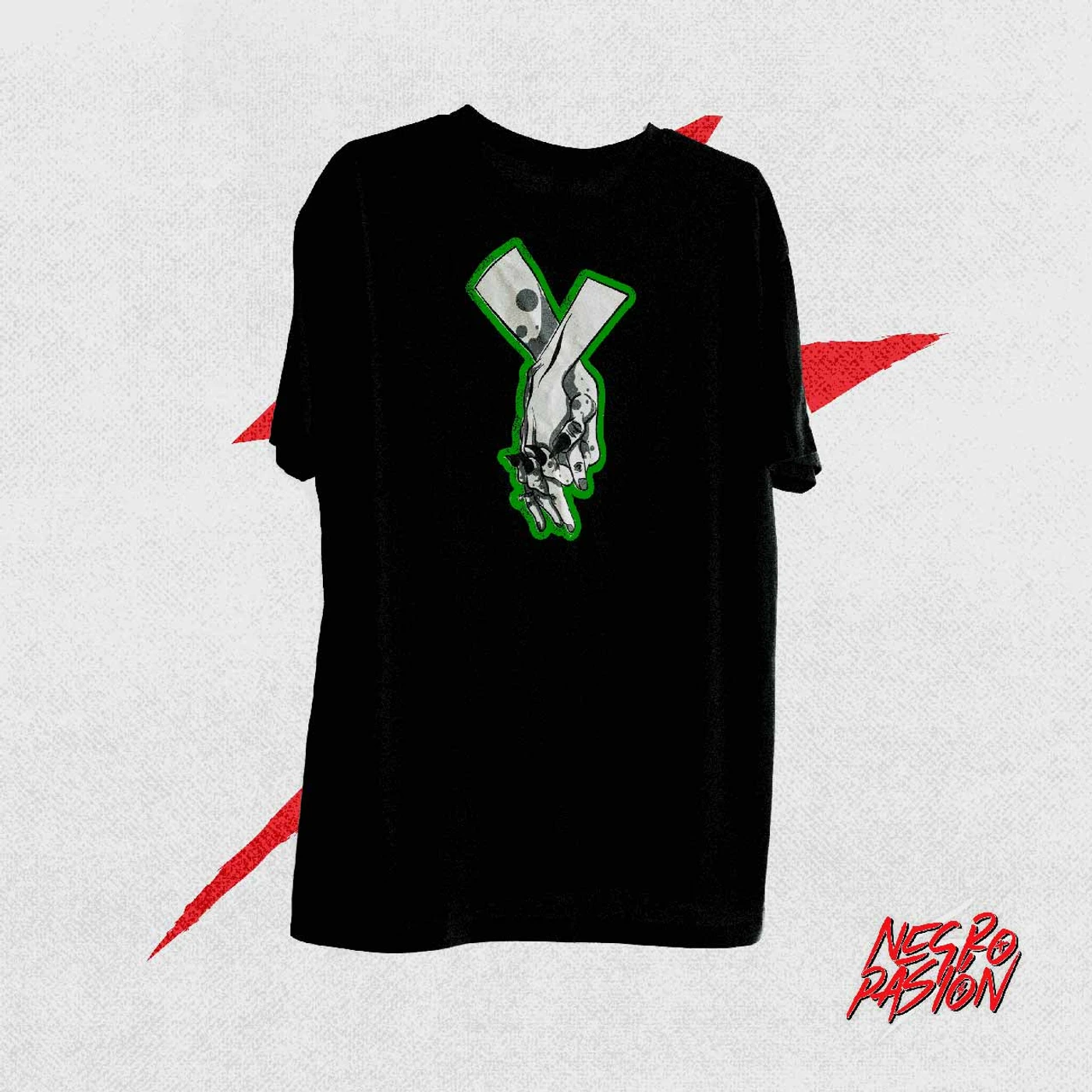 Camiseta - Serbia - Diseño Hands