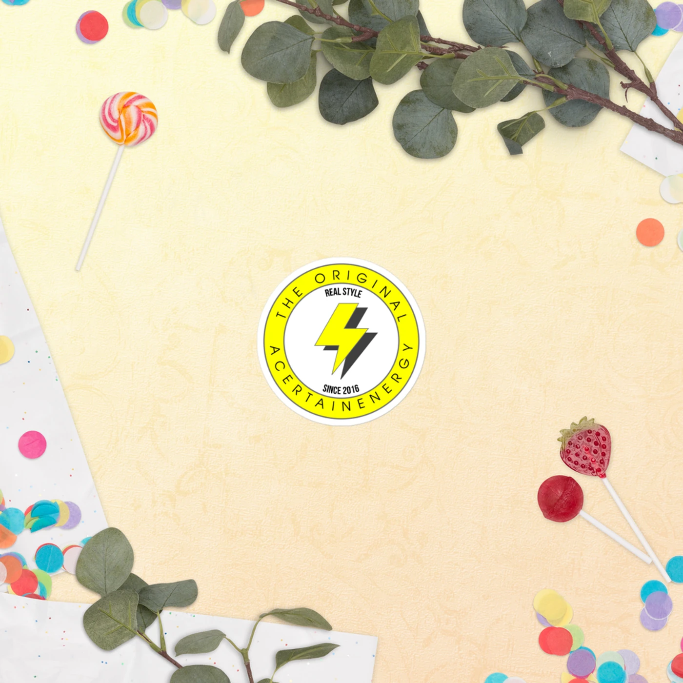 A Certain Energy ‘The Original’ Bubble-Free Sticker