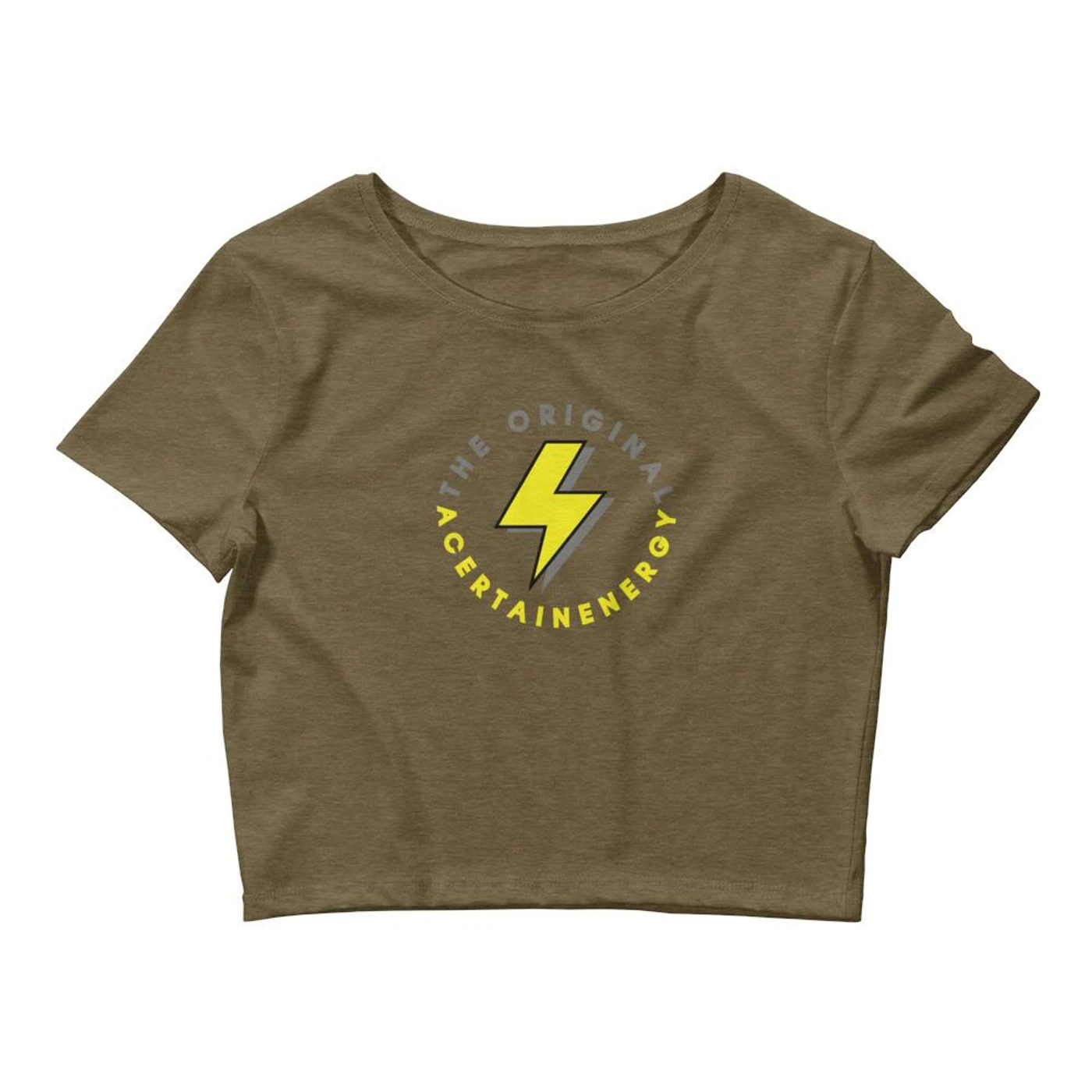 A Certain Energy 'The Original' Women’s Crop Tee