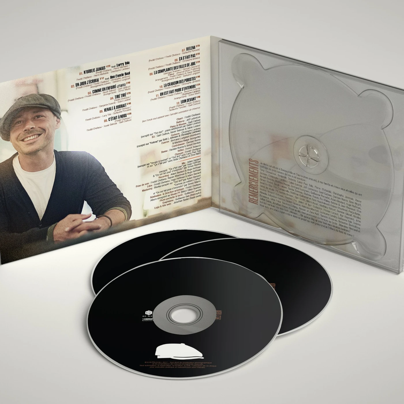 "Un jour j'écrirai" - Cd Album - FREDDY