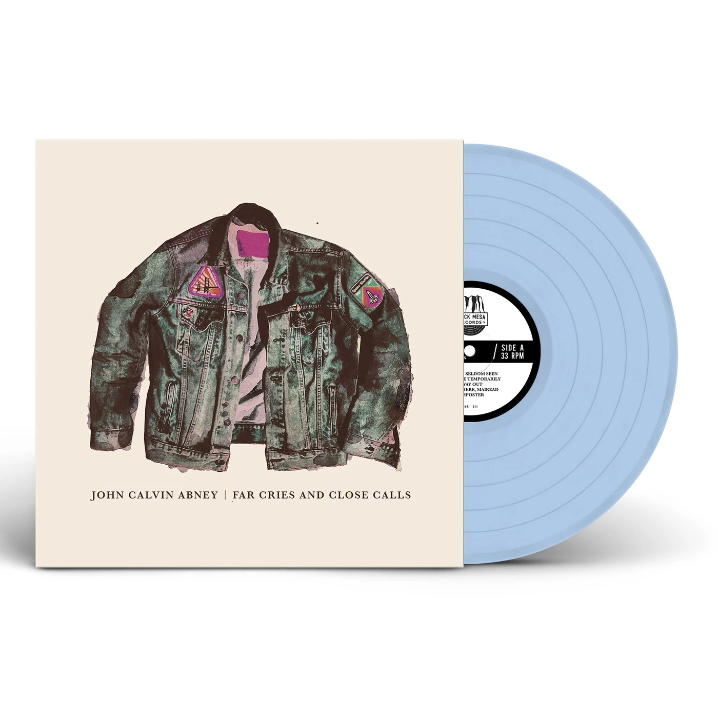 John Calvin Abney Far Cries and Close Calls 12"LP (Baby Blue vinyl)