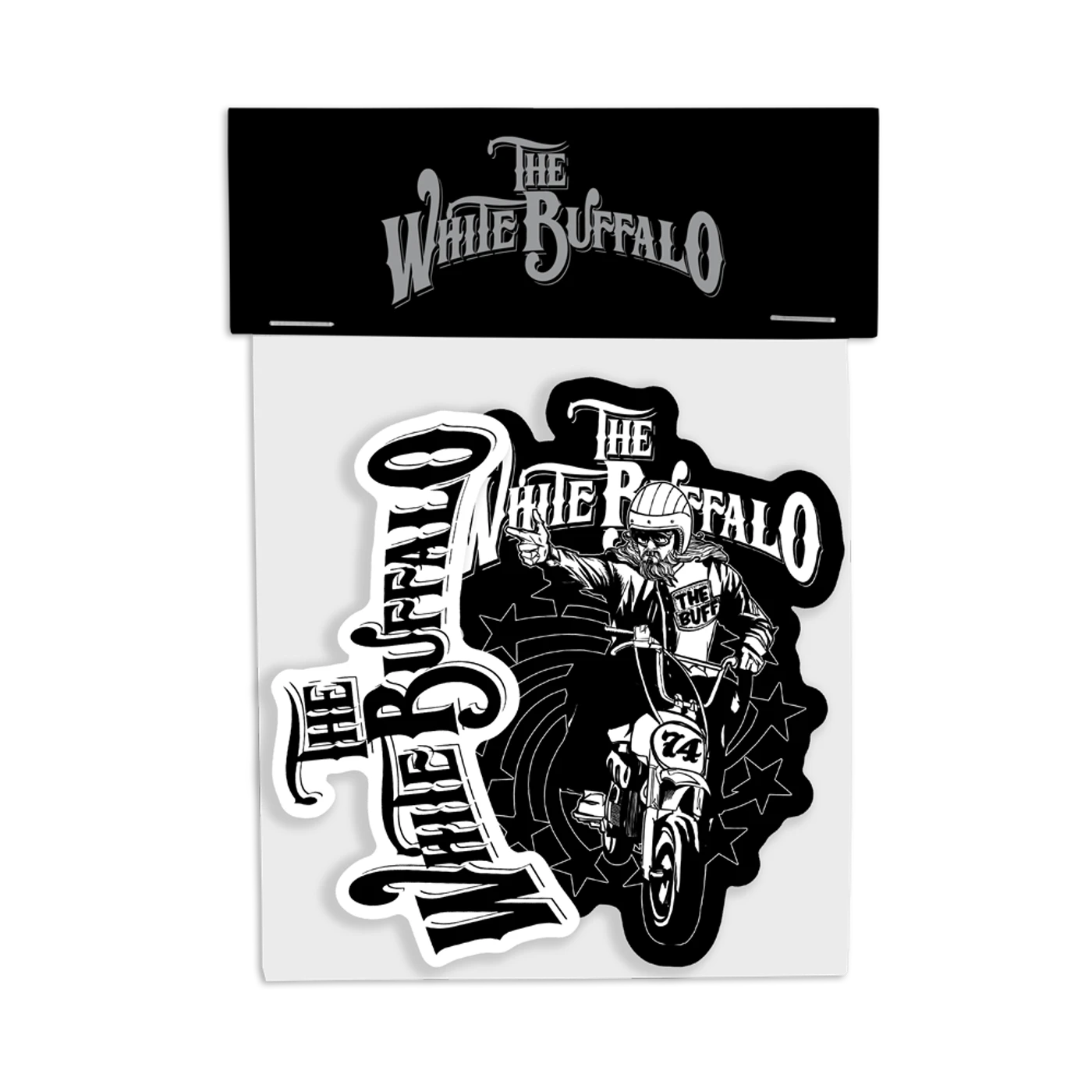 The White Buffalo The Buff Sticker Pack