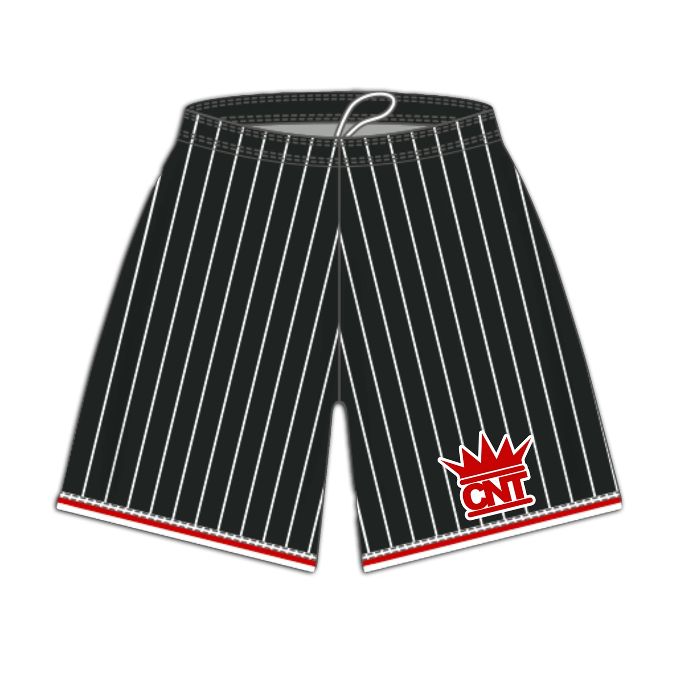 Rittz Pinstripe Basketball Shorts