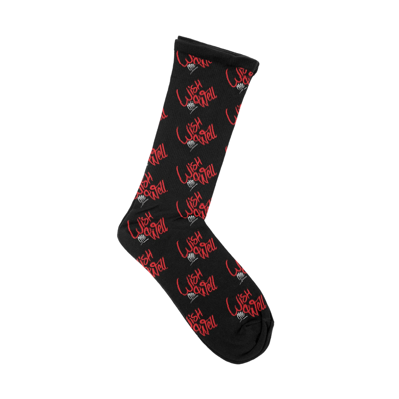 YFN Lucci Wish Me Well All Over Print Socks