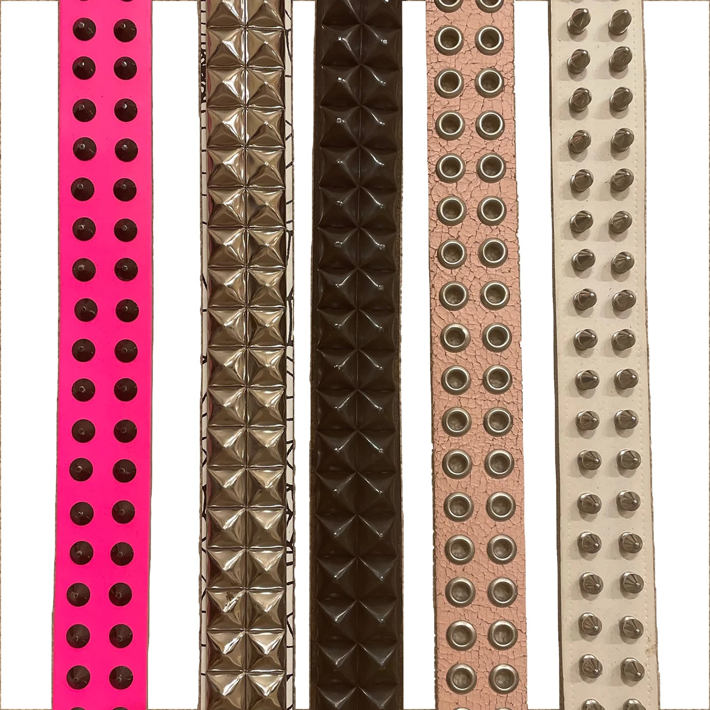 House of Hate Studded Leather Belt (Small)