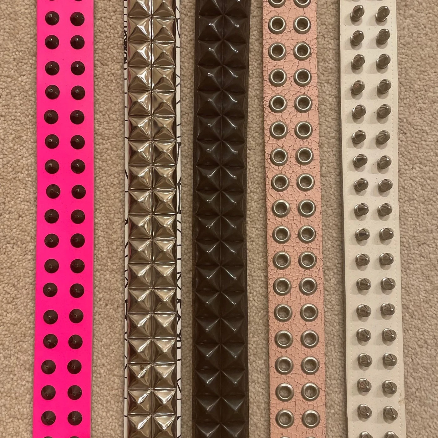 House of Hate Studded Leather Belt (Small)