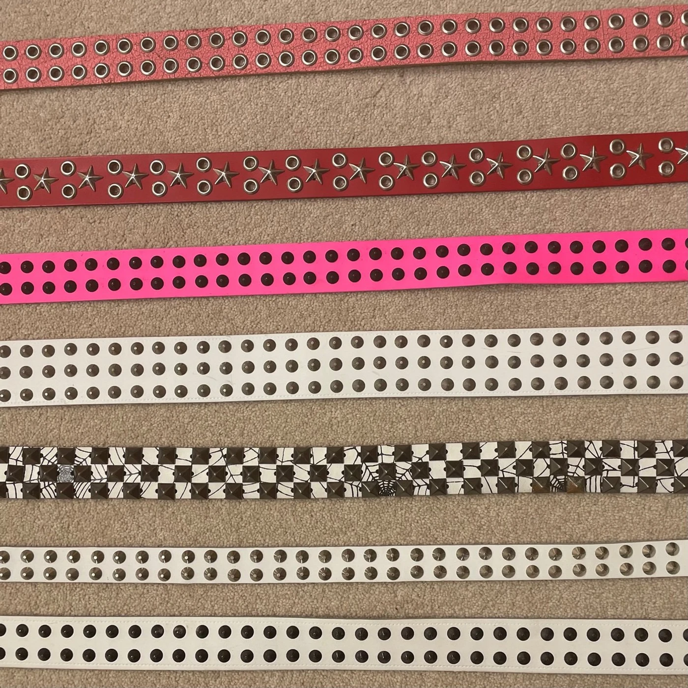 House of Hate 1 x Studded Leather Belt (Large).