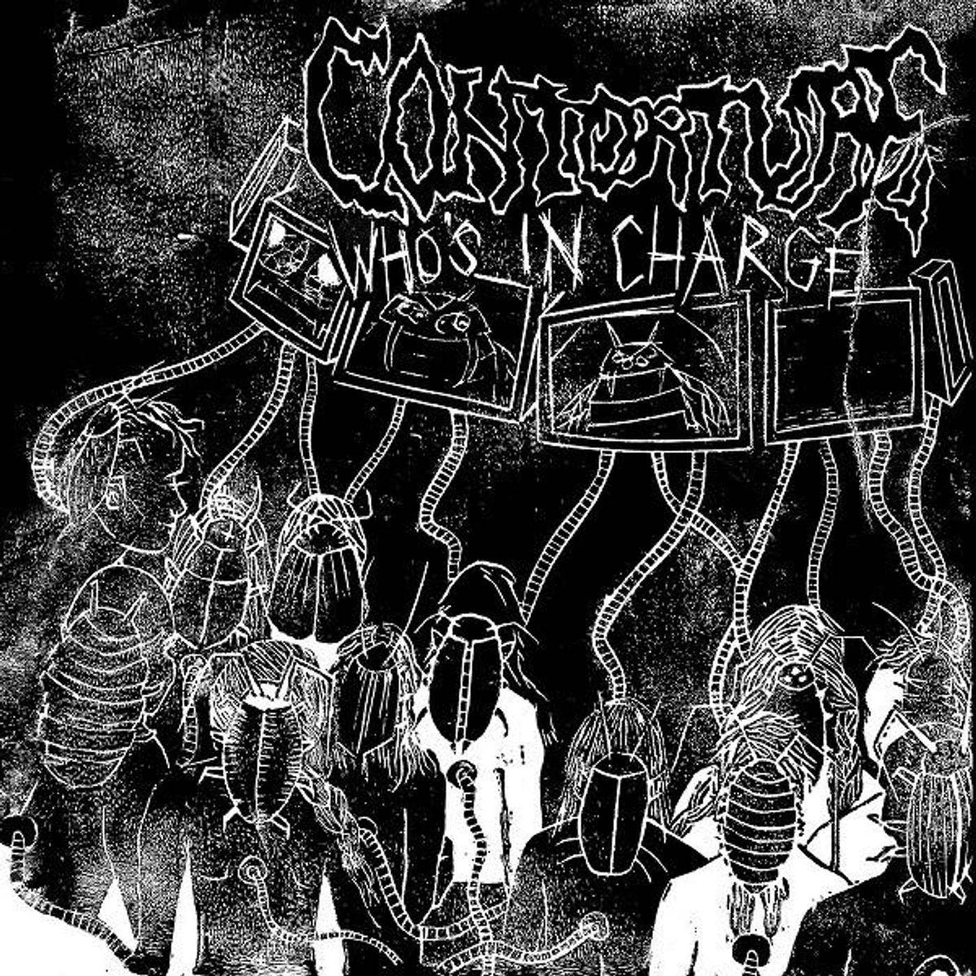 Contorture ‎– Who's In Charge LP - the edges of the cover have very light wear from shipping to the vendor (Vinyl)