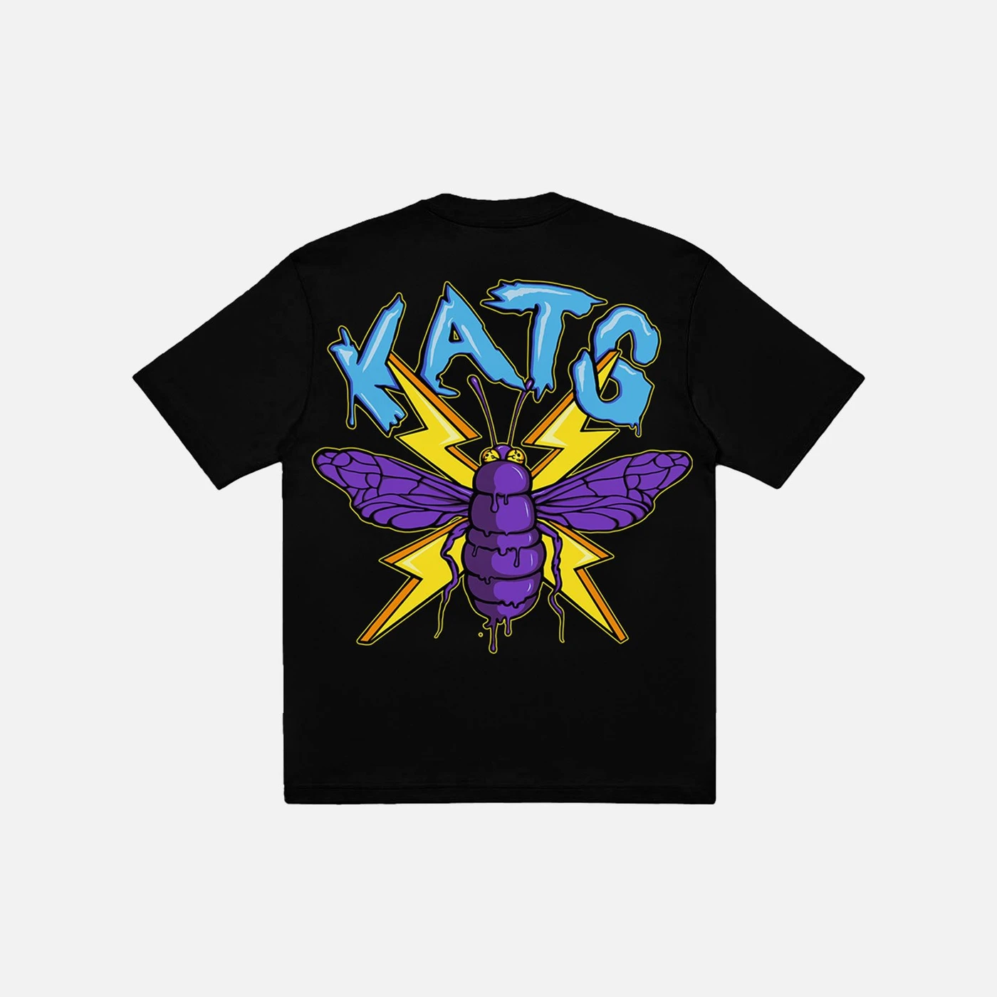 King and The Sting Buzz Buzz Black Tee