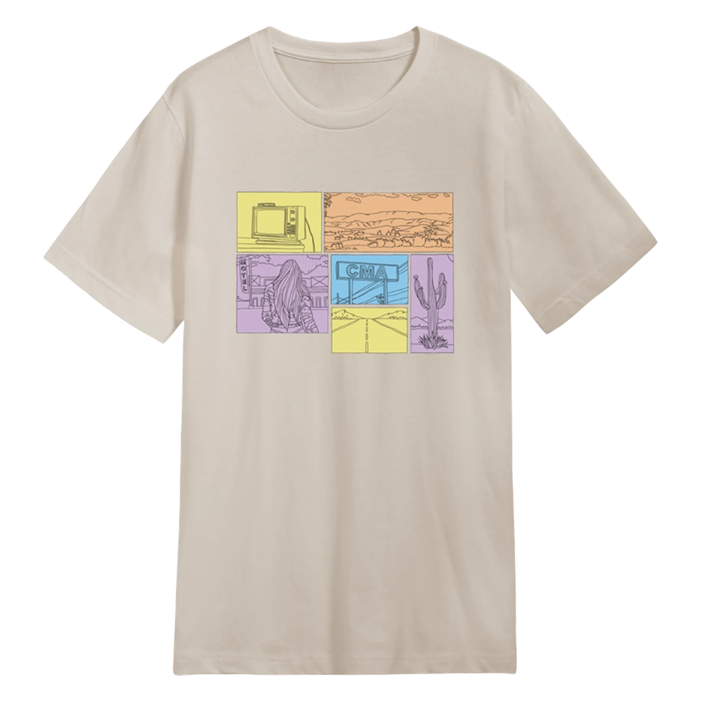 Courtney Marie Andrews Story Board T-Shirt