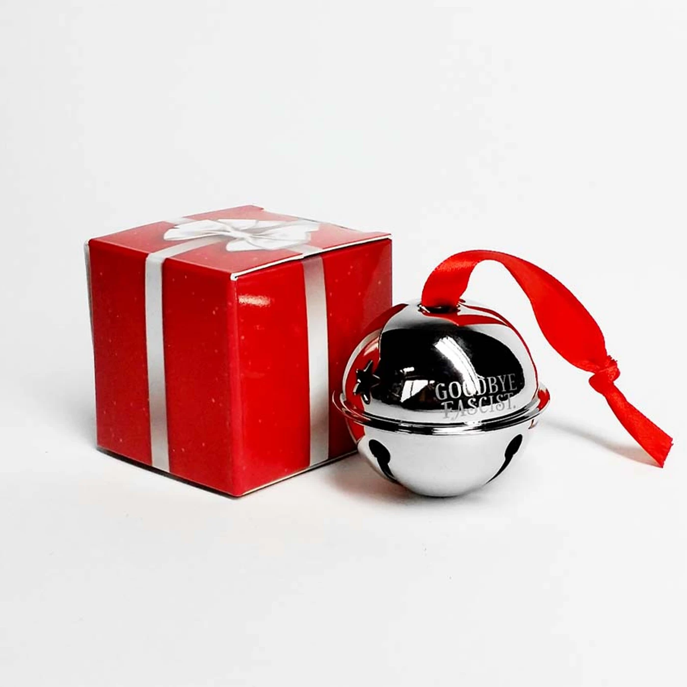Stars "Goodbye Fascist" Ornament