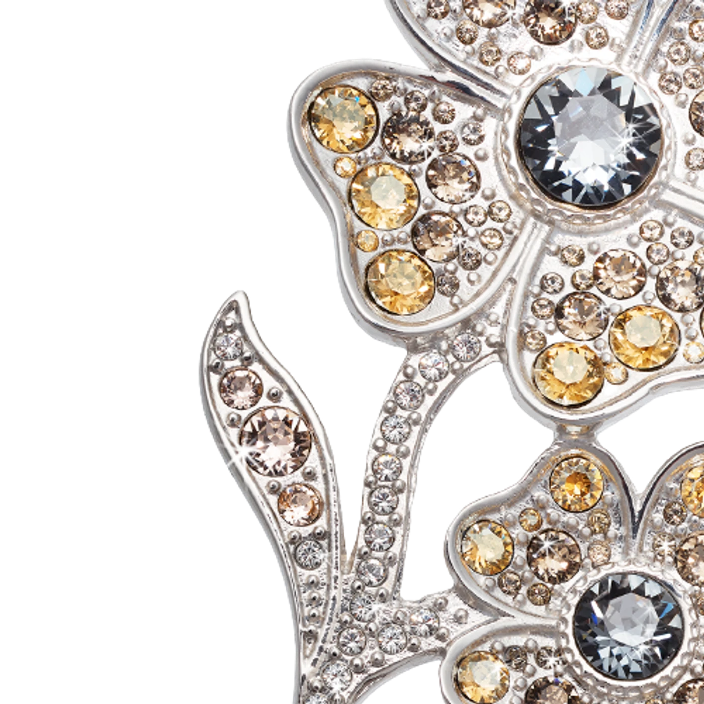 Sarah Brightman Floral Jewels Brooch/ Necklace - Night Shade