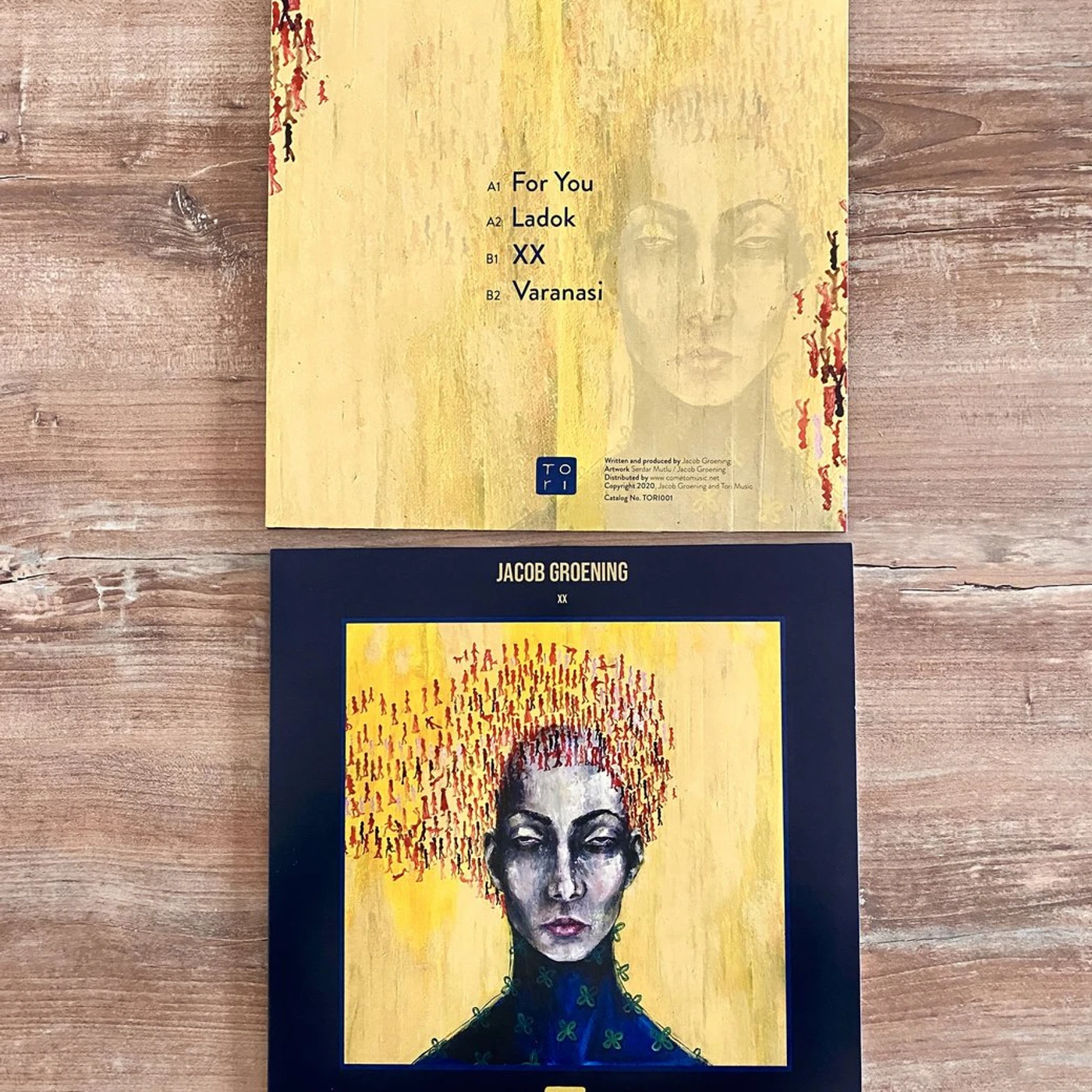 Jacob Groening XX Limited Dark Blue 12" Vinyl Edition