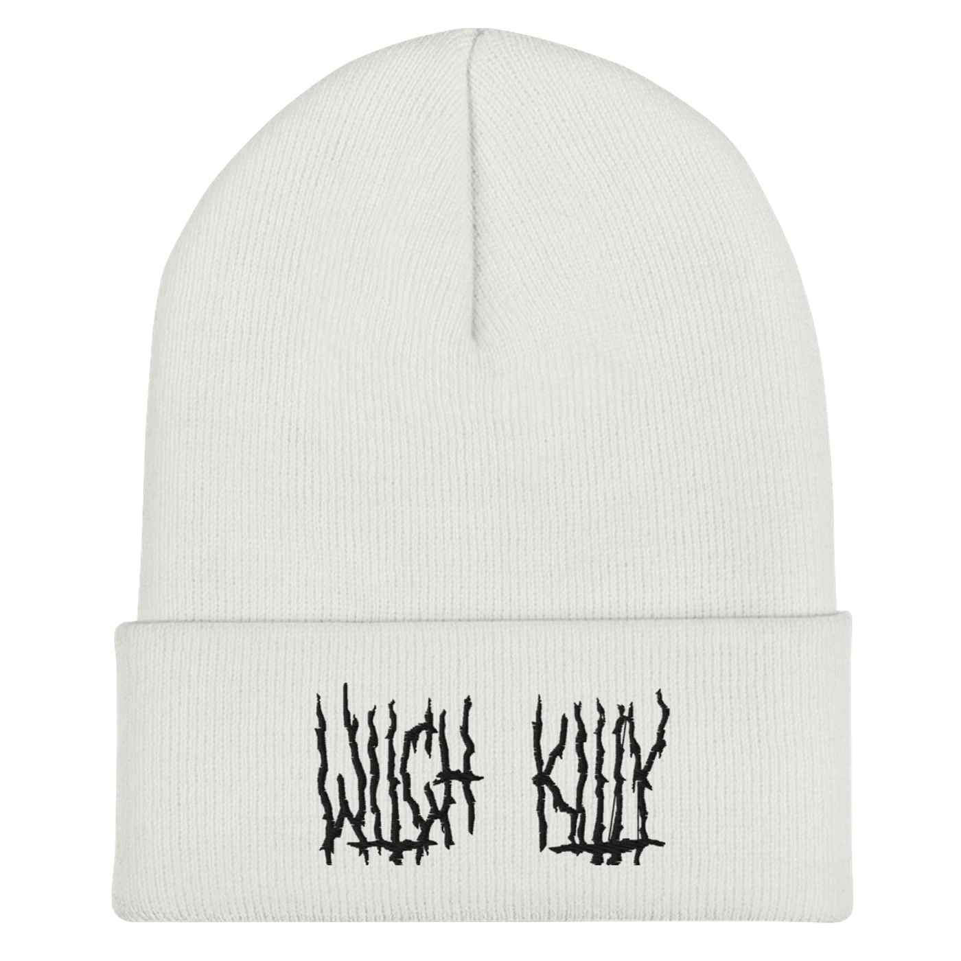 Lil Bruh Gwop WITCH KITTY EMBROIDERED BEANIE