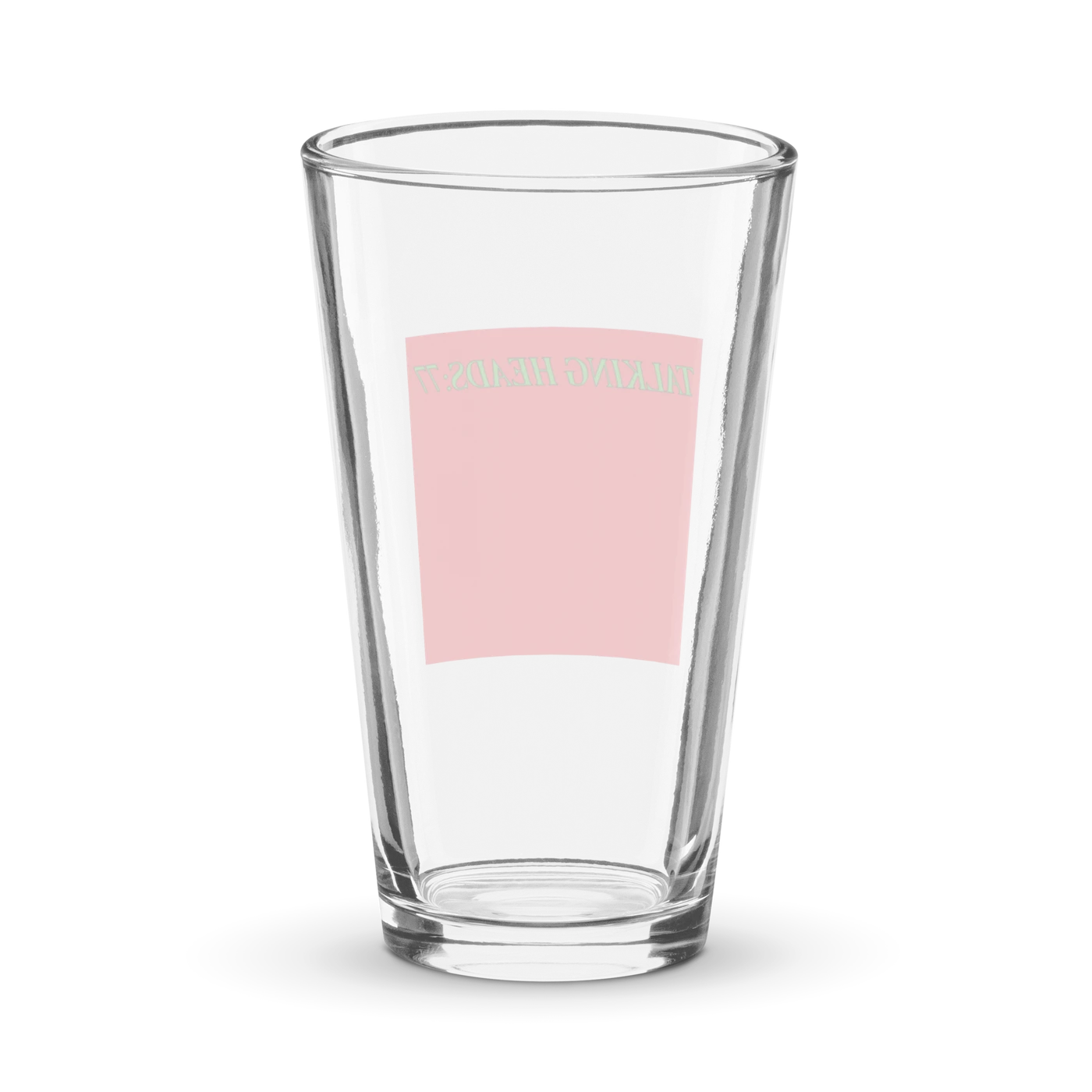 Talking Heads: 77 Pint Glass