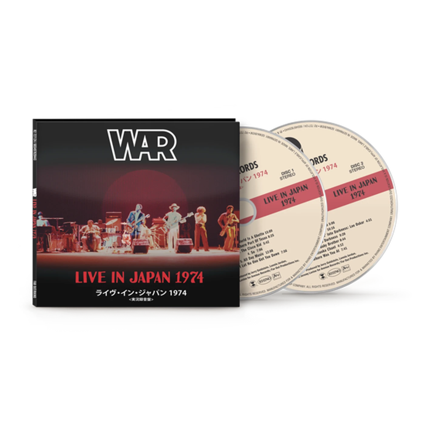 War Live in Japan 1974 2CD