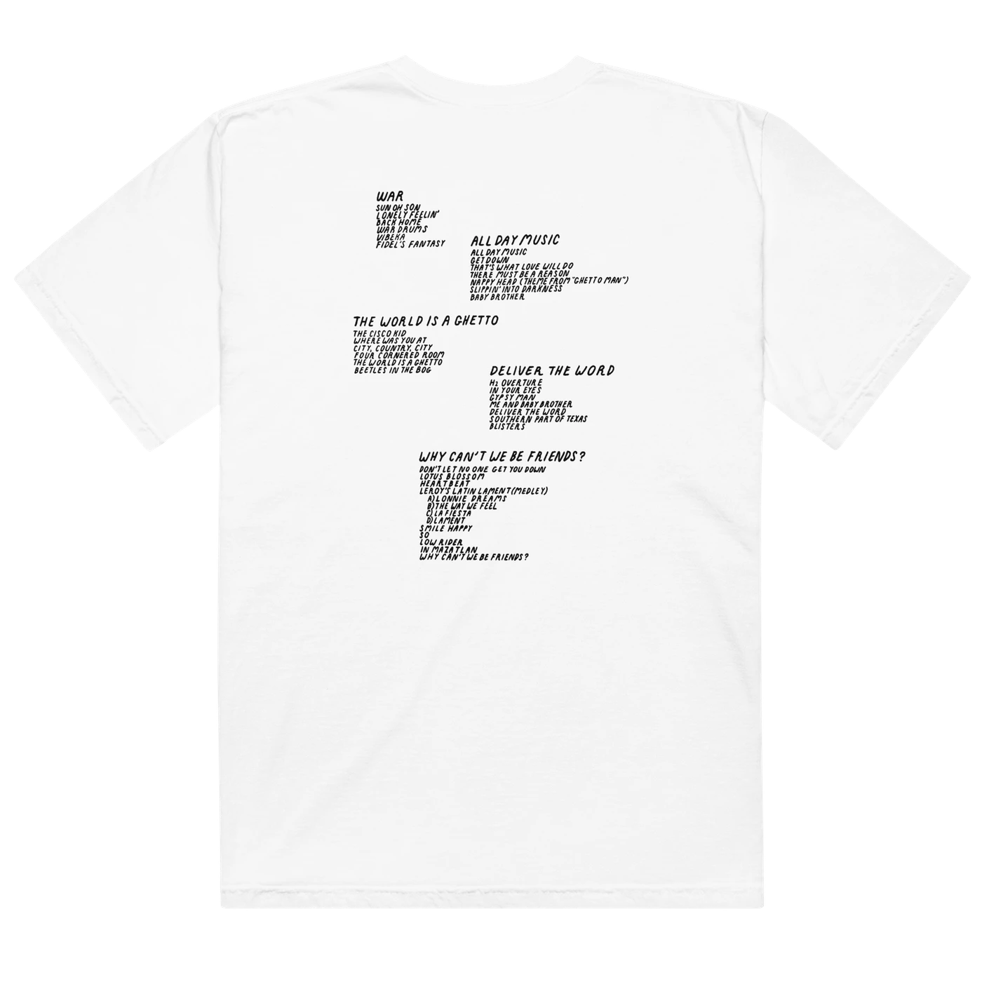 War The CD Collection T-Shirt