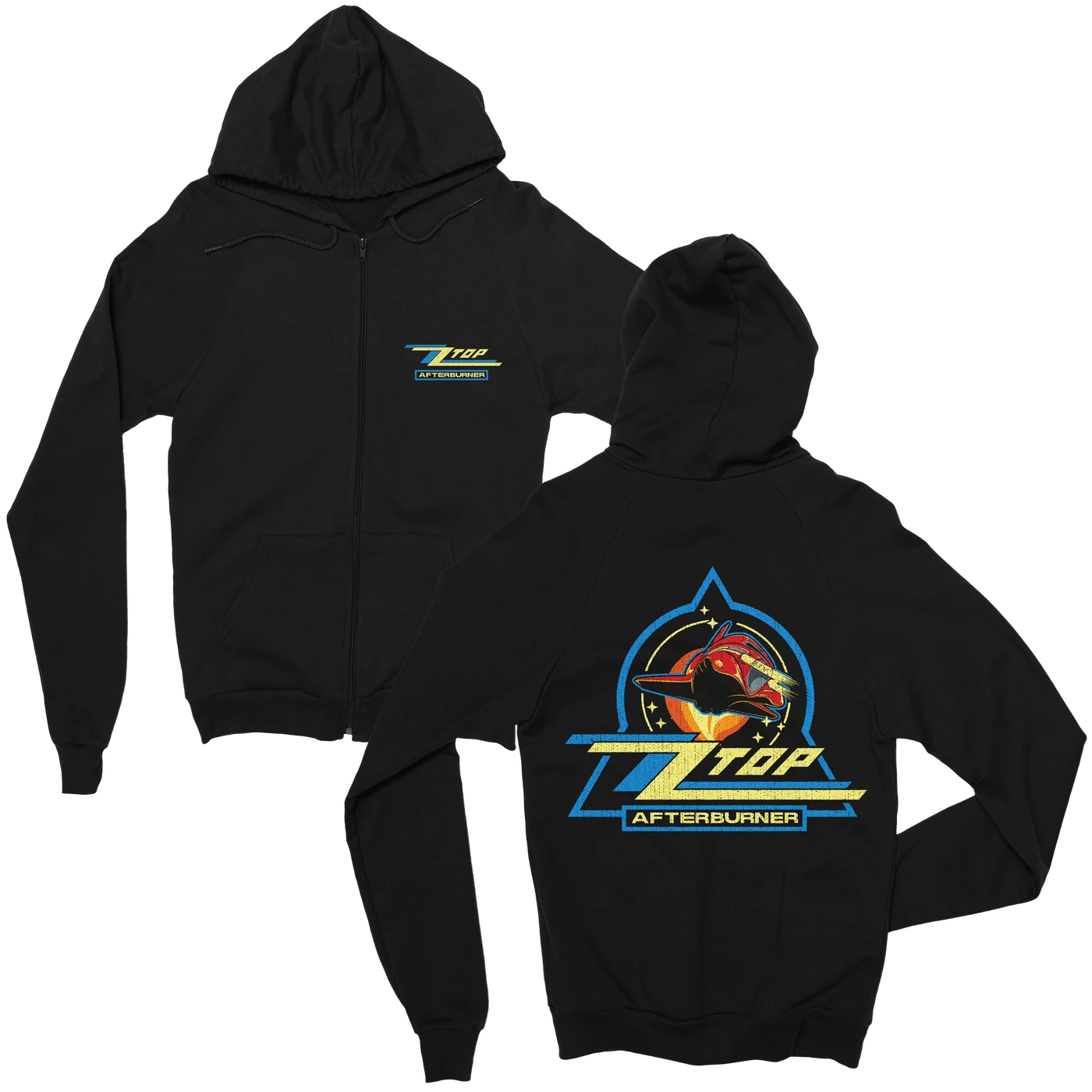 ZZ Top Afterburner Zip Hoodie