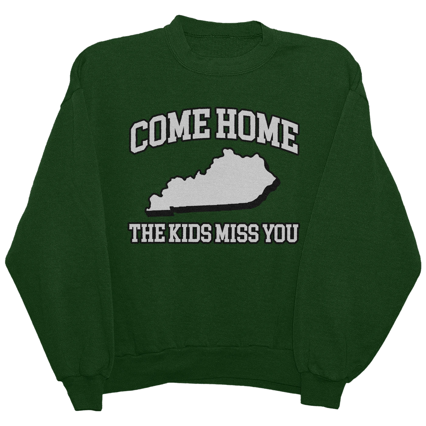Jack Harlow KY Outline Green Crewneck