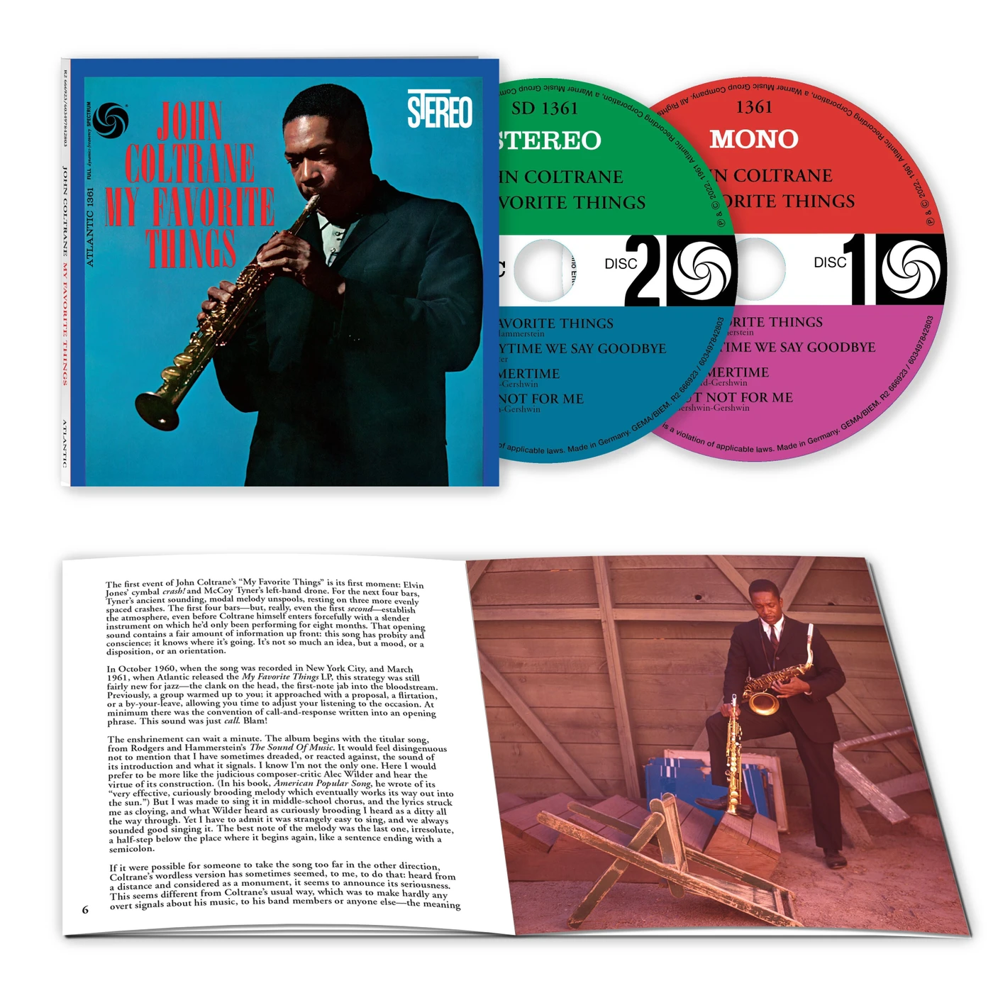 John Coltrane My Favorite Things: 60th Anniversary Deluxe Edition (2CD)