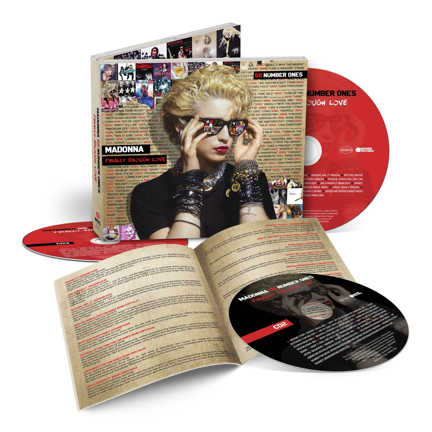 Madonna Finally Enough Love: 50 Number Ones (3CD)