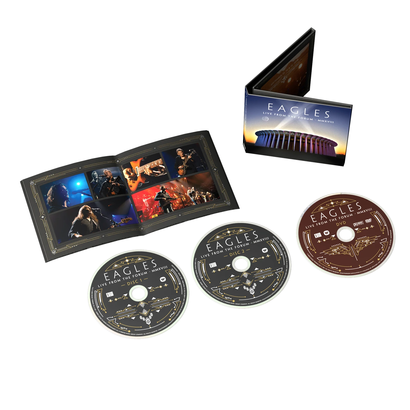 Eagles Live From The Forum MMXVIII 2CD/DVD