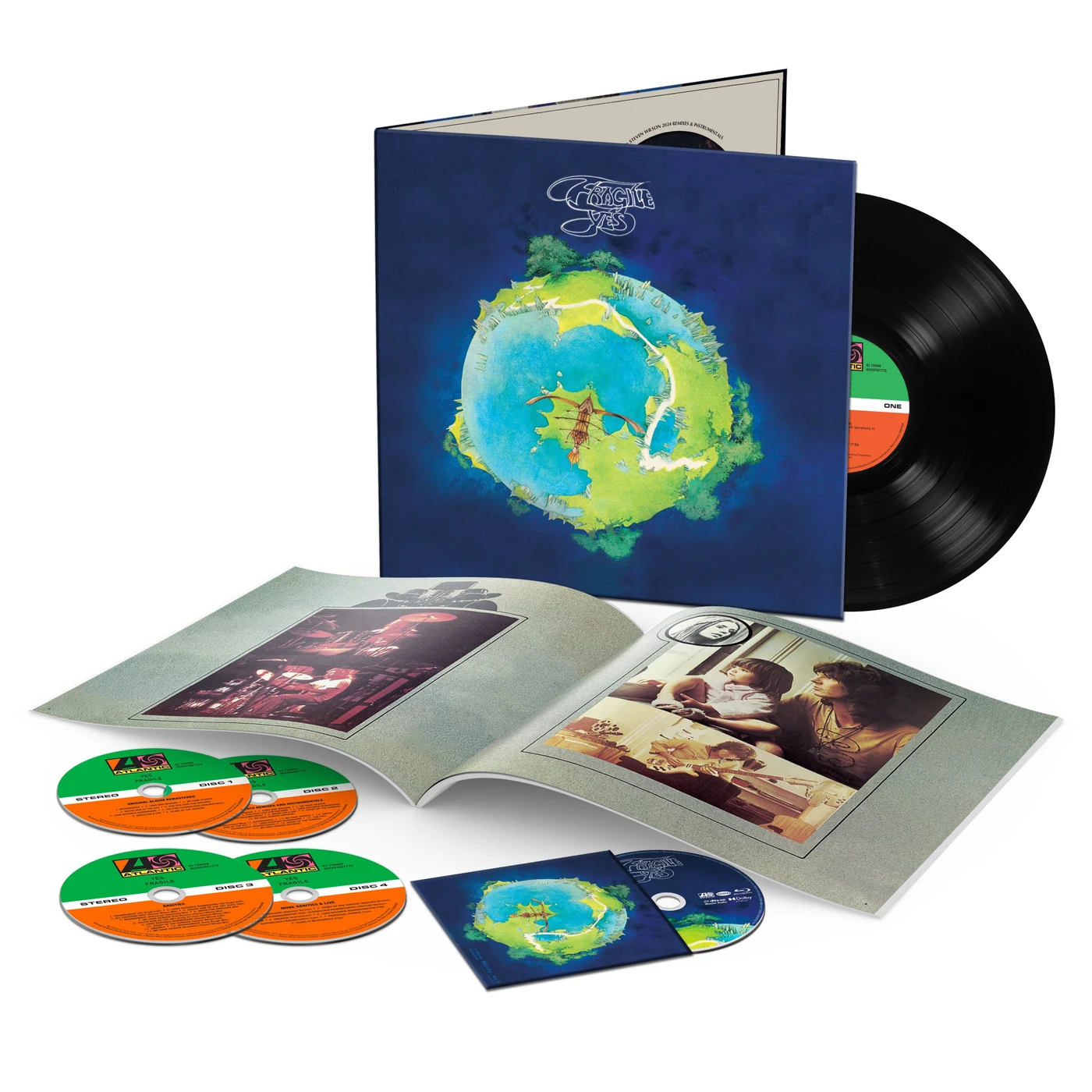 Yes Fragile (Super Deluxe Edition) (LP/4CD/BD)