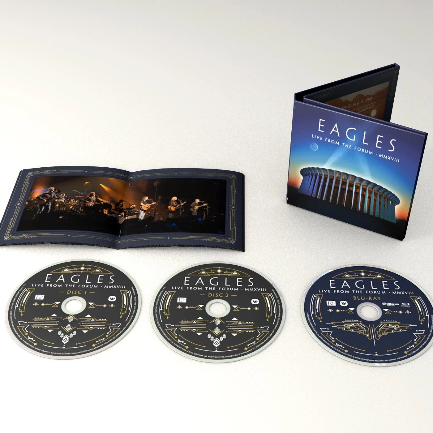 Eagles Live From The Forum MMXVIII 2CD/Blu-ray