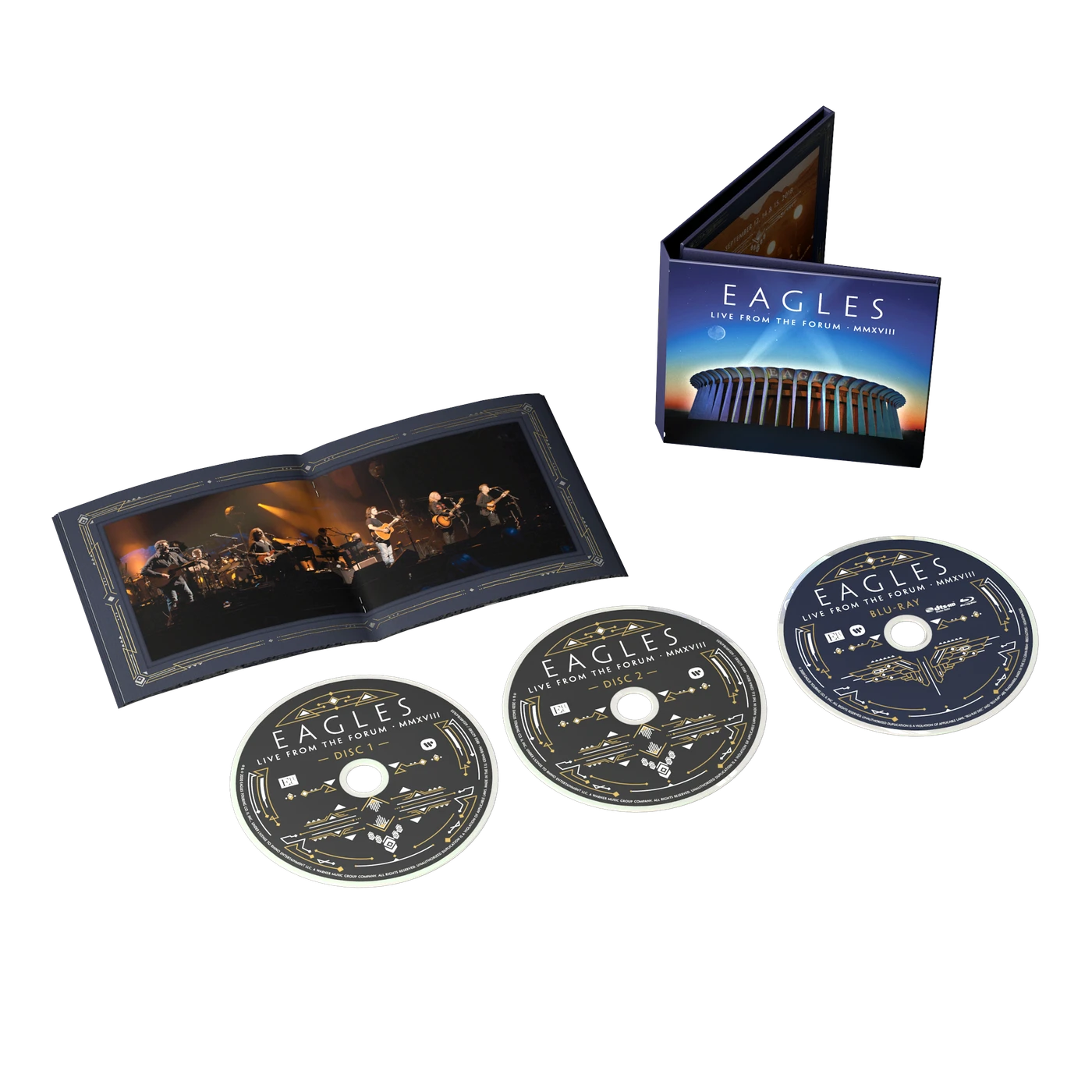 Eagles Live From The Forum MMXVIII 2CD/Blu-ray