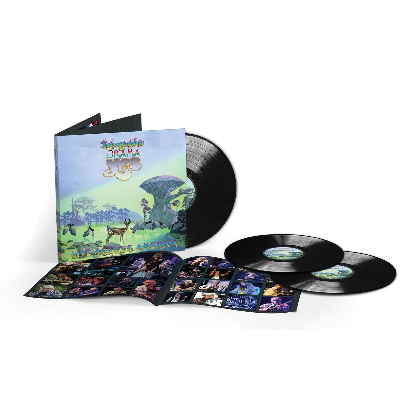 Yes Topographic Drama: Live Across America 3LP (Vinyl)