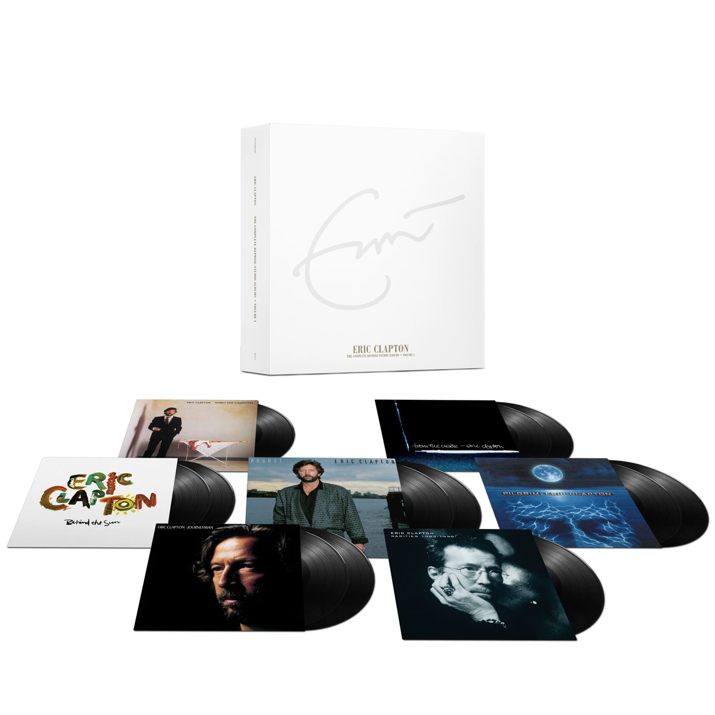 Eric Clapton The Complete Reprise Studio Albums Vinyl Boxed Set - Volume 1 (12LP)
