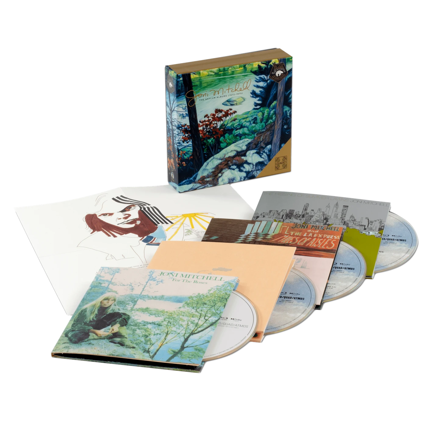 Joni Mitchell The Asylum Albums (1972-1975) (Quadio Boxed Set)
