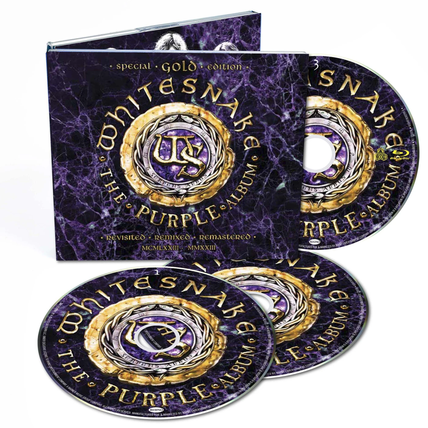 Whitesnake The Purple Album: Special Gold Edition (2CD/1Blu-ray)