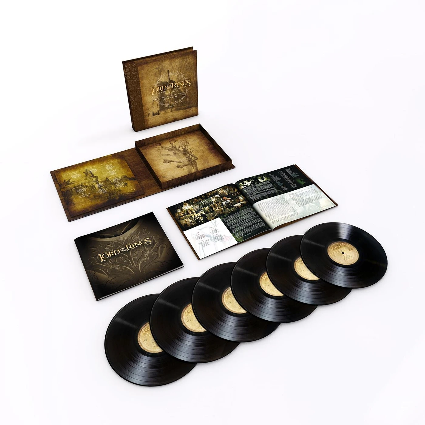 Howard Shore The Lord Of The Rings Trilogy - Original Motion Picture Soundtrack (6LP, Black Vinyl)