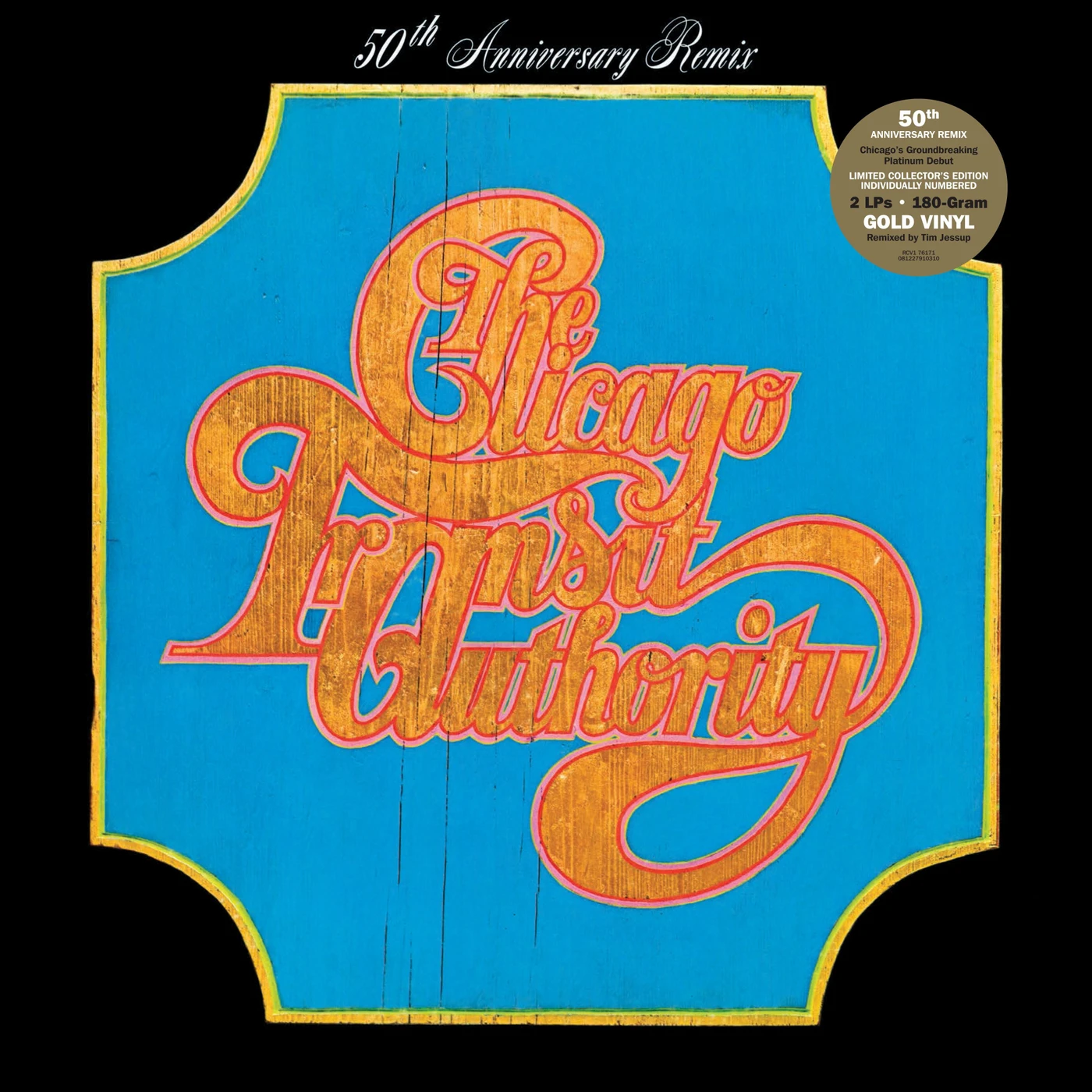 Chicago CTA 50th Anniversary Limited Gold 2LP (Vinyl)