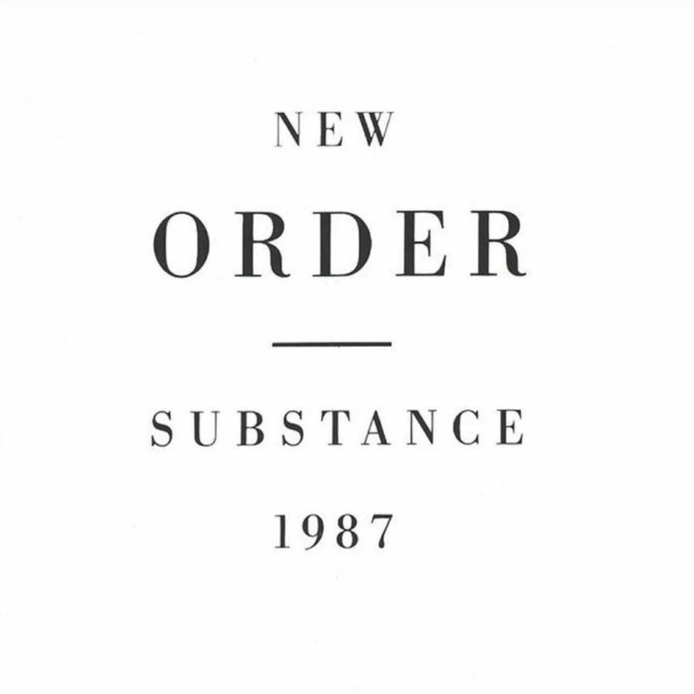 New Order Substance (CD)