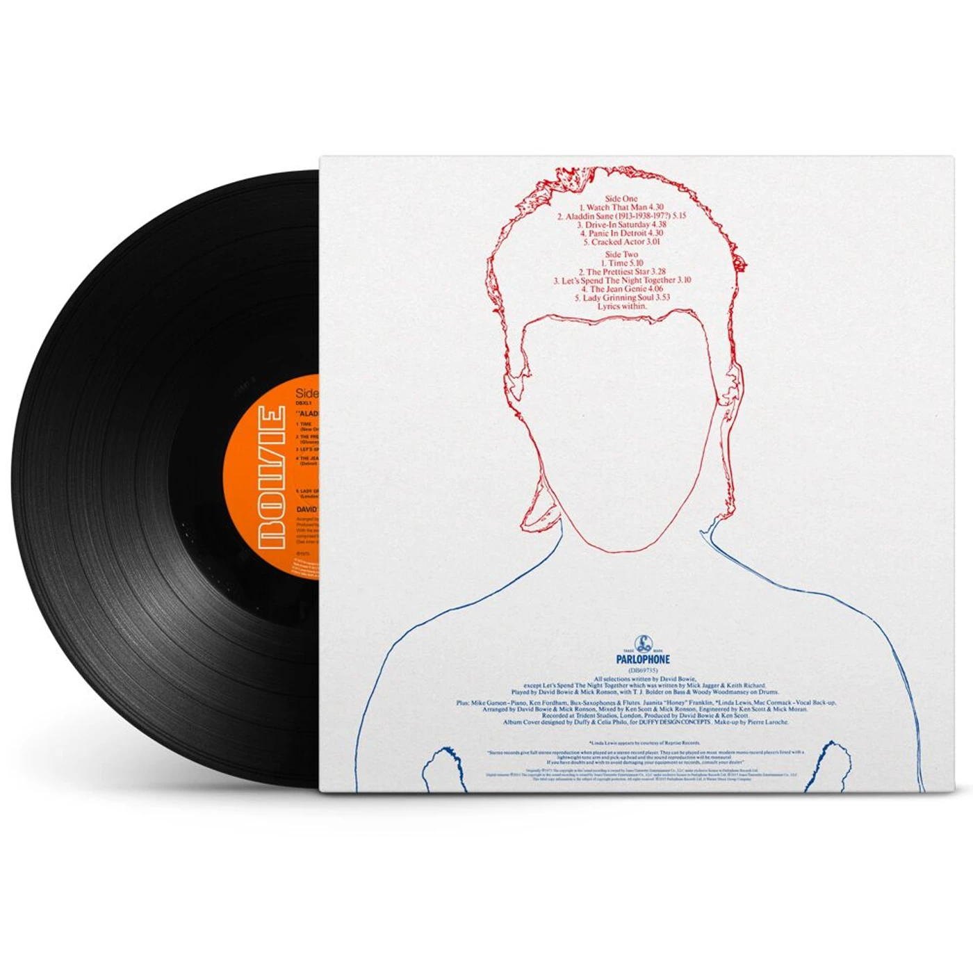 David Bowie Aladdin Sane (1LP) (Vinyl)