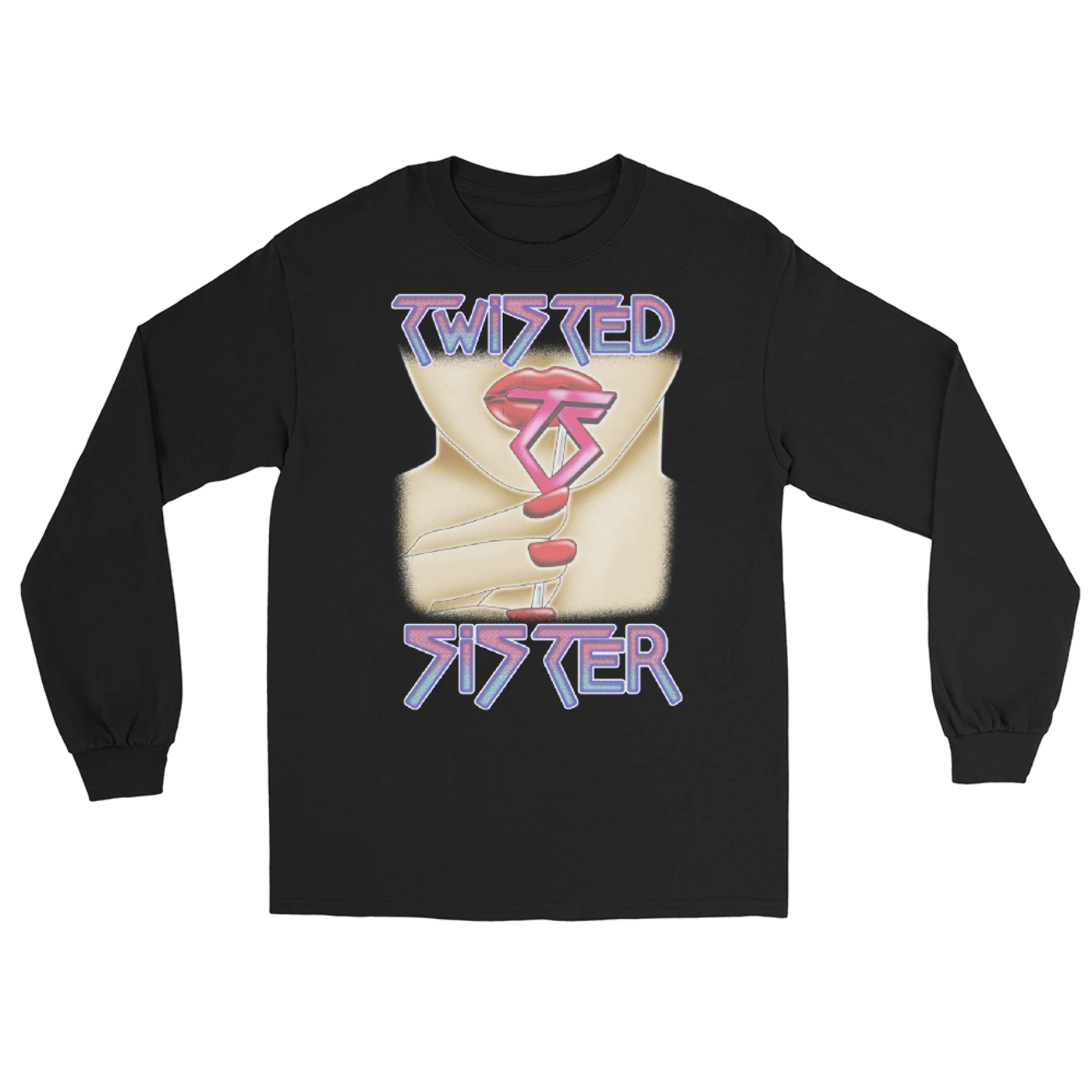 Twisted Sister Kiss Long Sleeve