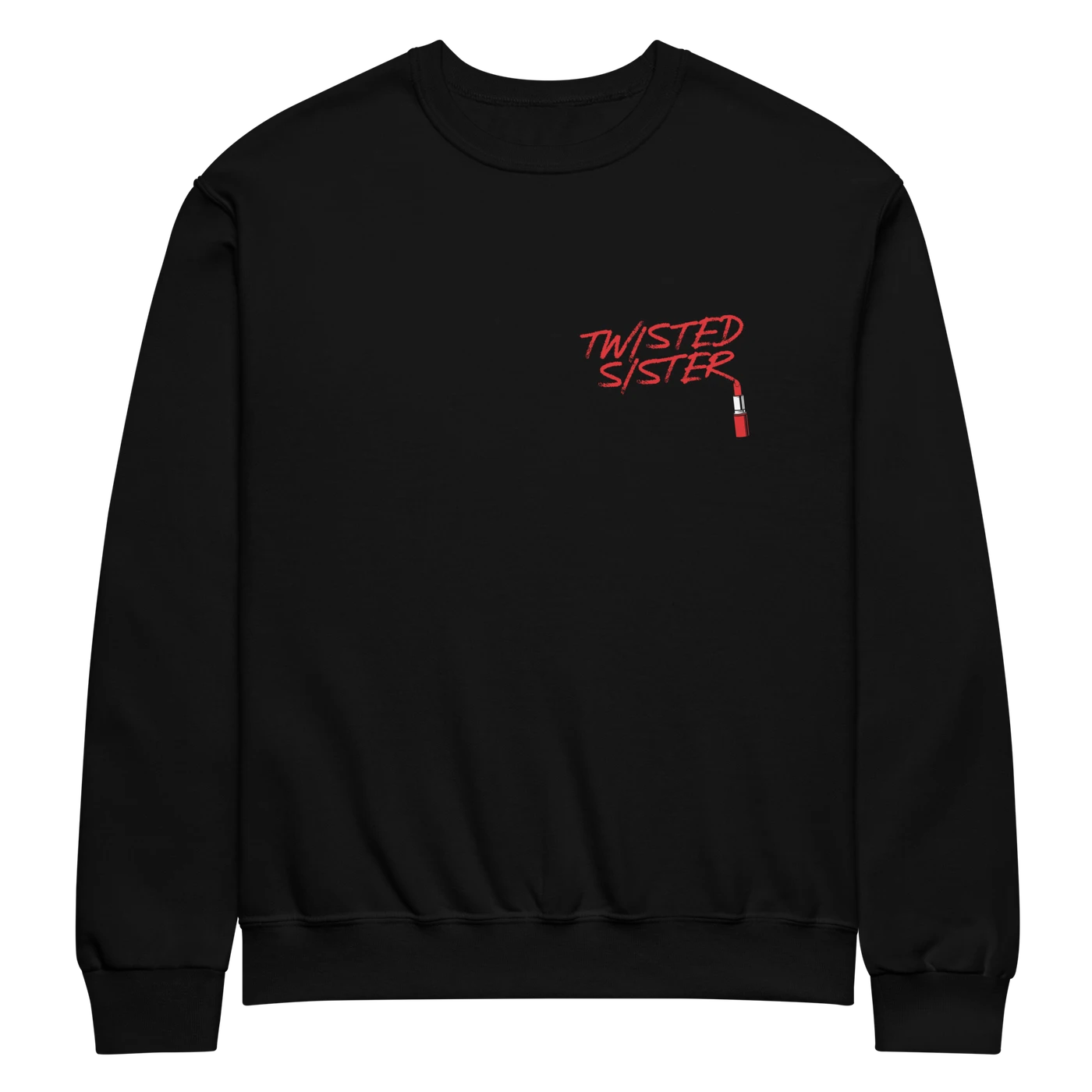 Twisted Sister Lipstick Crewneck