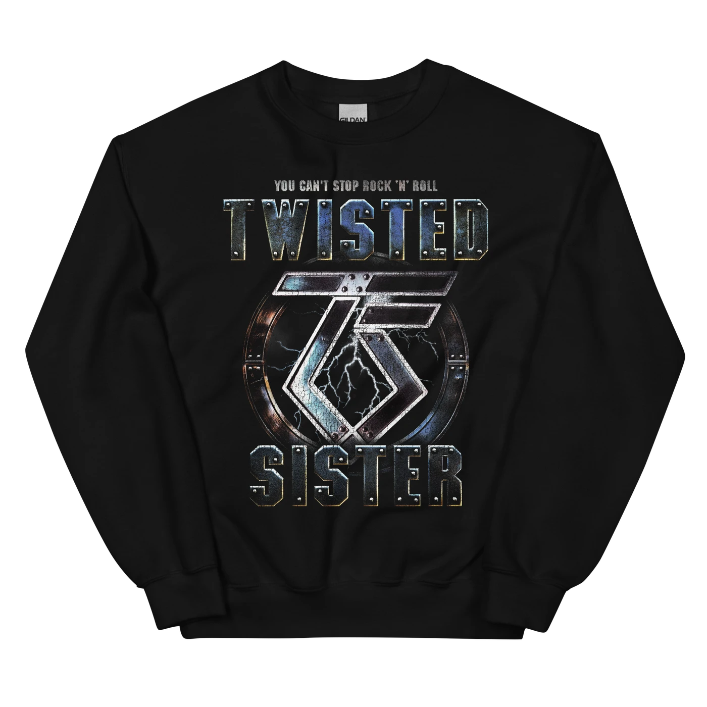 Twisted Sister You Can't Stop Rock 'N' Roll Crewneck