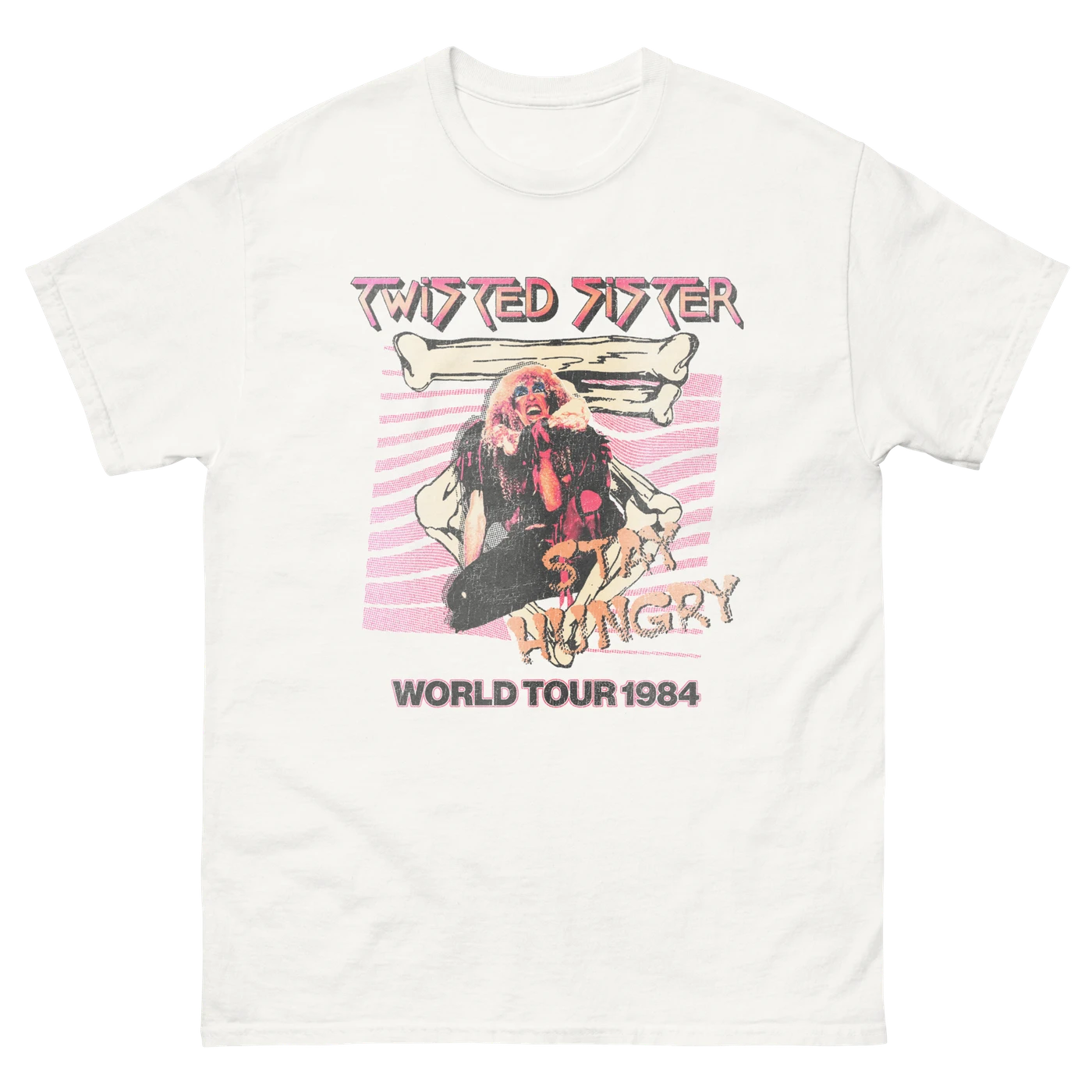 Twisted Sister Stay Hungry World Tour T-Shirt