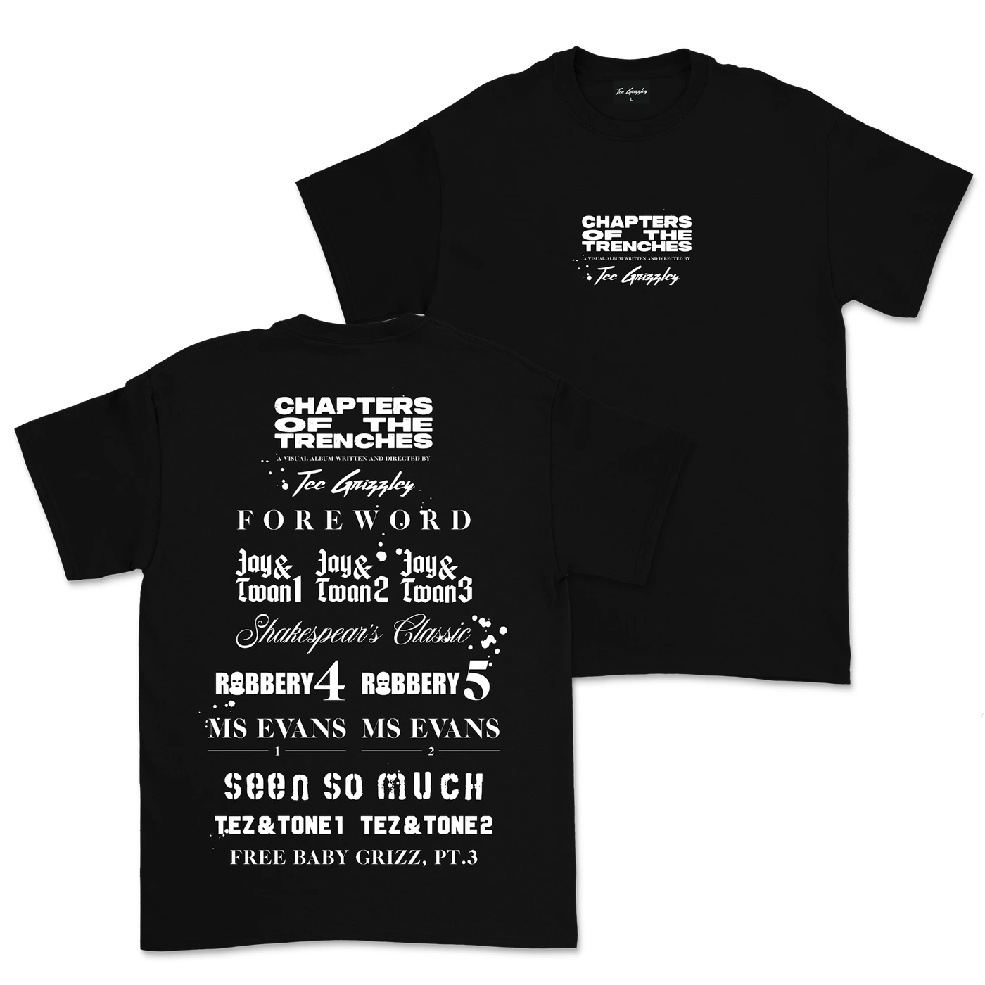 Tee Grizzley Chapters of the Trenches T-Shirt