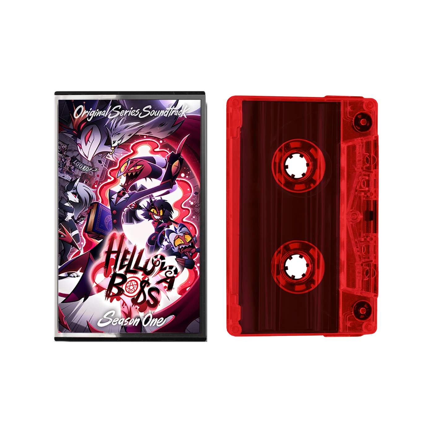 Hellaverse Helluva Boss: Season 1 (Original Soundtrack) Imp Red Cassette