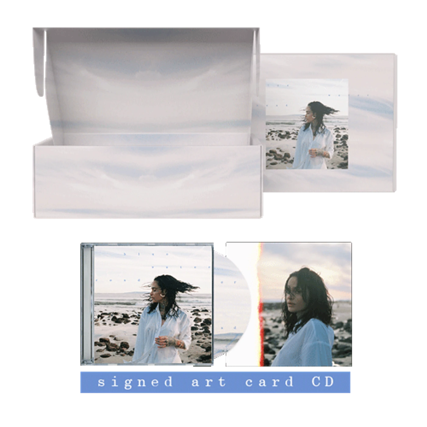 Kehlani Album Art Hoodie + Signed Art Card CD Box Set