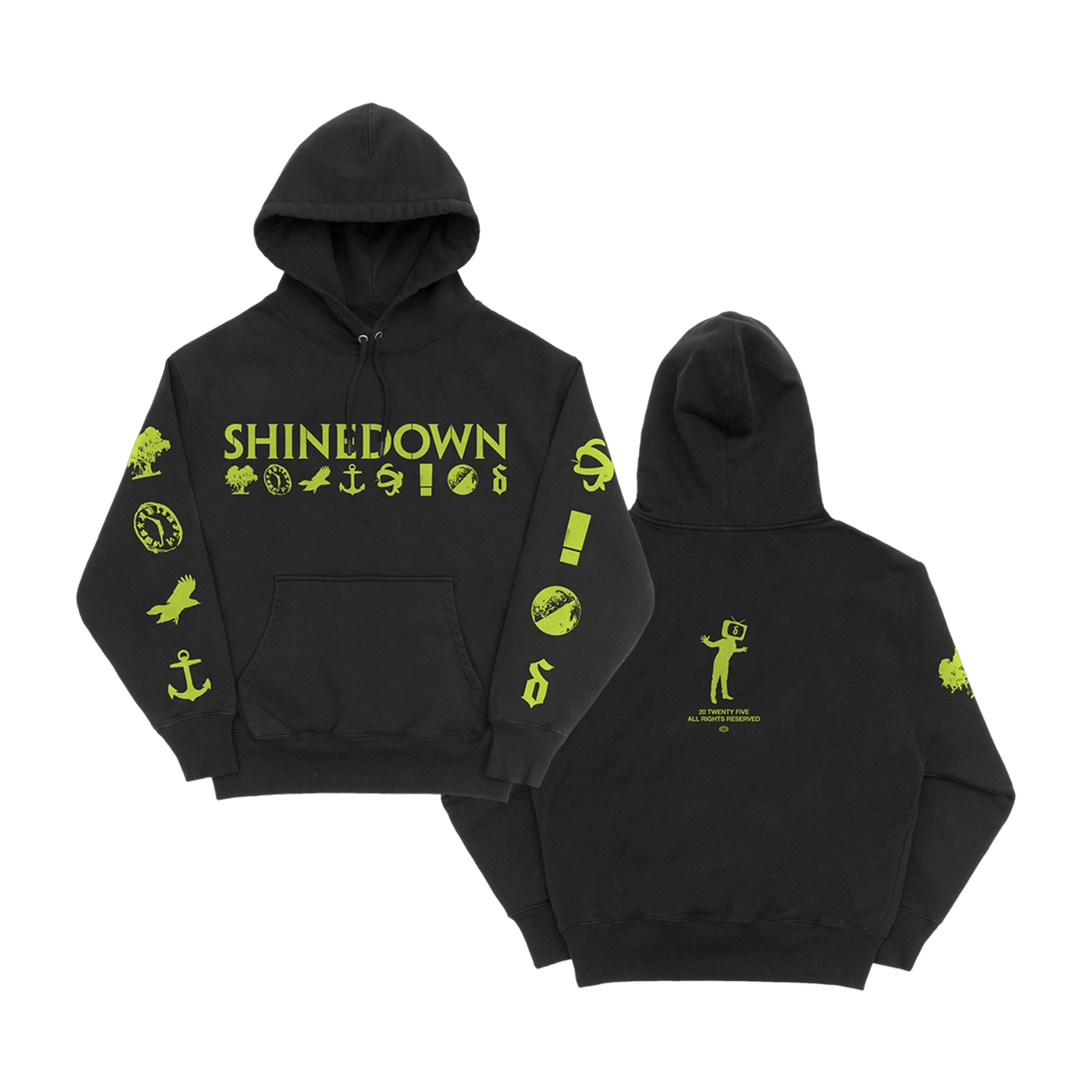 Shinedown SD Logos Hoodie