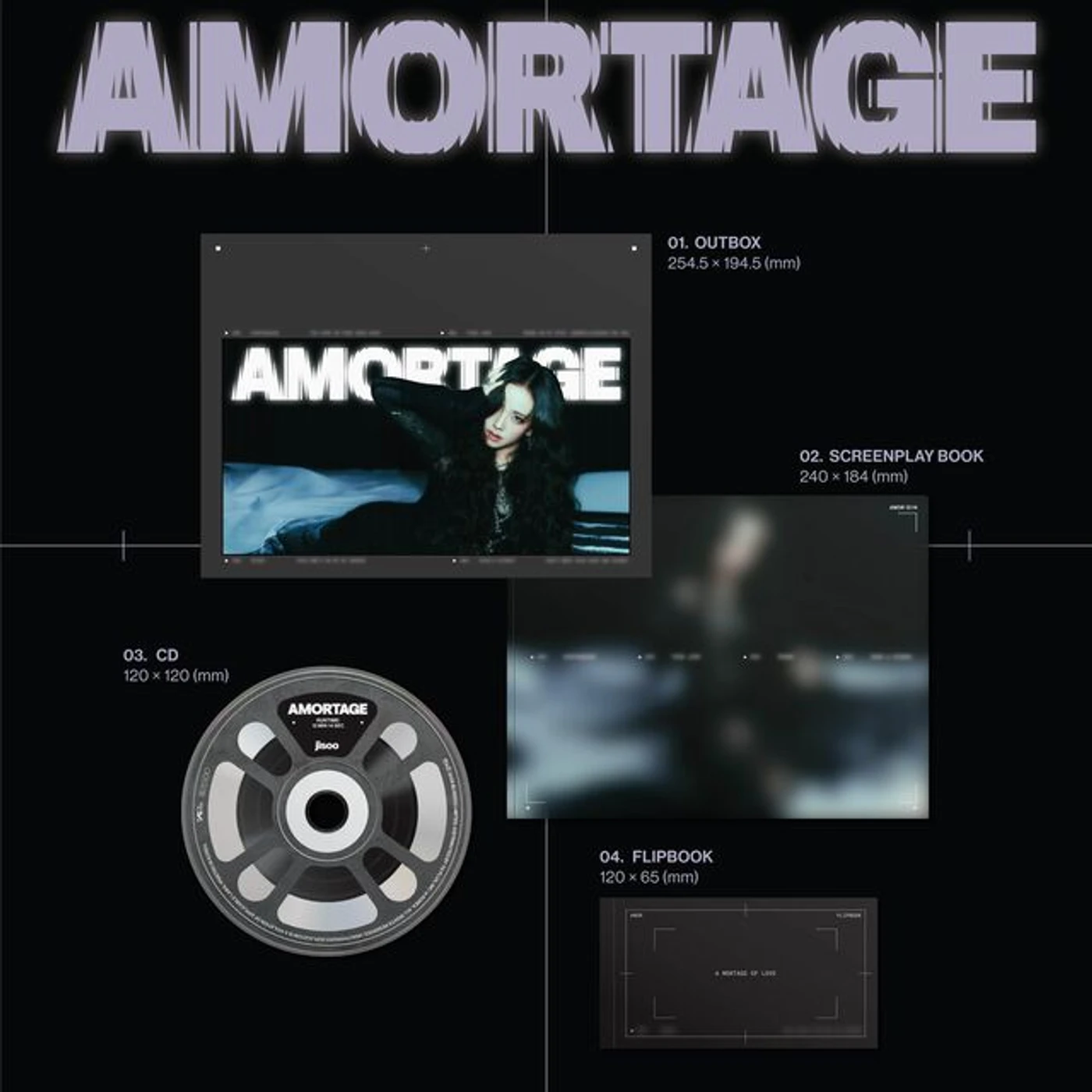 JISOO AMORTAGE (BLACK ver.)