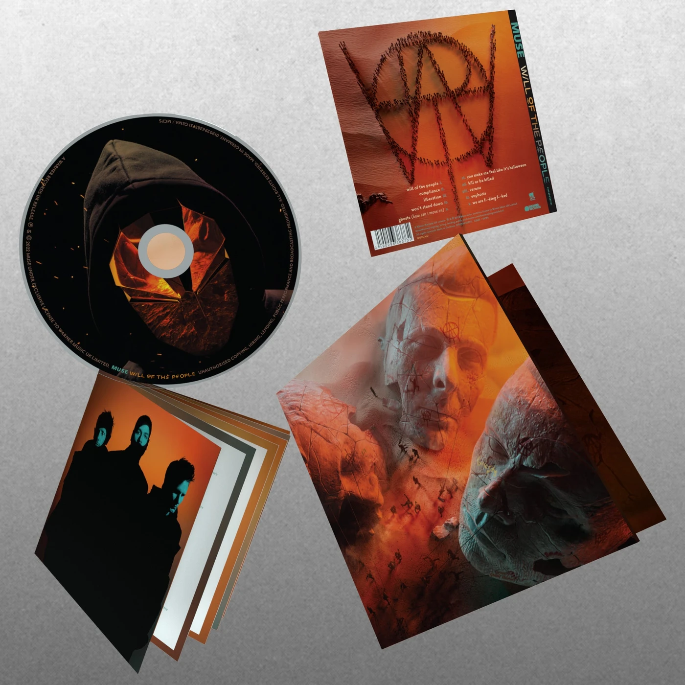 Muse Will Of The People CD